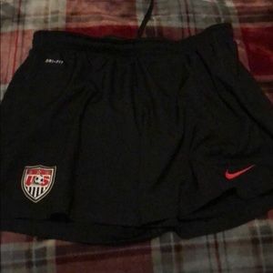 Nike soccer shorts